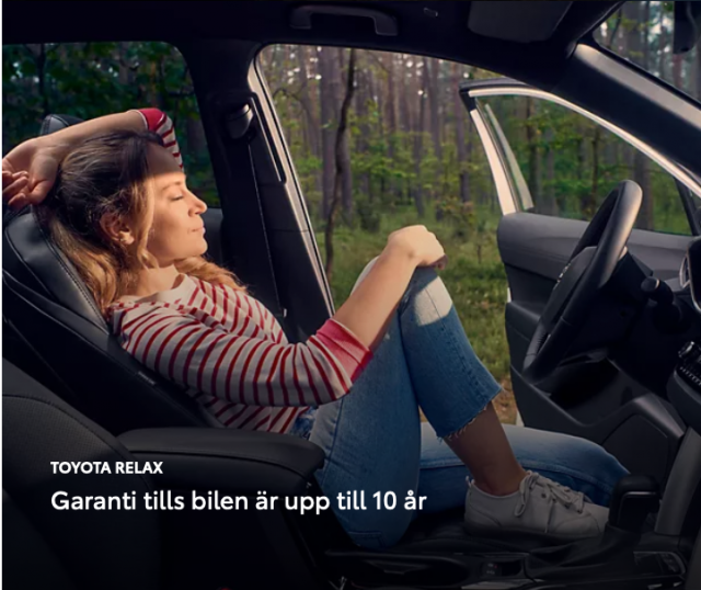 Bästa kundupplevelsen med Toyota.