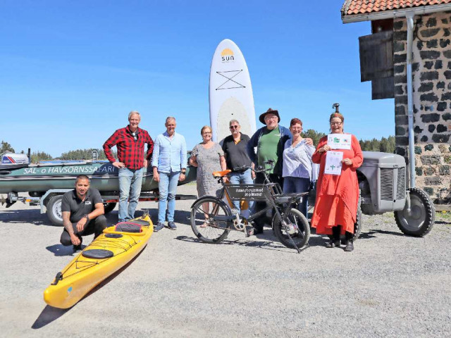 Snart sommar och högsäsong i Axmar bruk 2024.