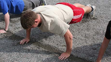 Armhävningar, push ups, All Sport och Idrott