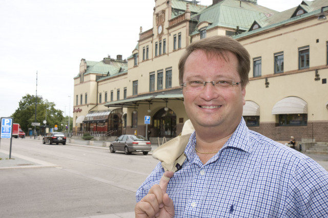 Lars Beckman - på väg mot ytterligare en period i riksdagen! Foto: J-berg