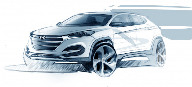 Nya Hyundai Tucson. Bild: Hyundai