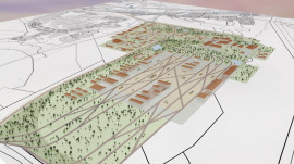 Planerat industriområde i Tolvforsskogen