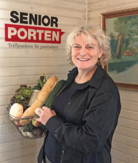 Marie Hedlund, som sedan några år tillbaka driver SeniorPorten.