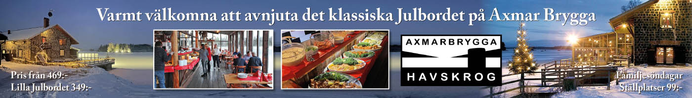 Axmar Brygga Julbord-topbanner